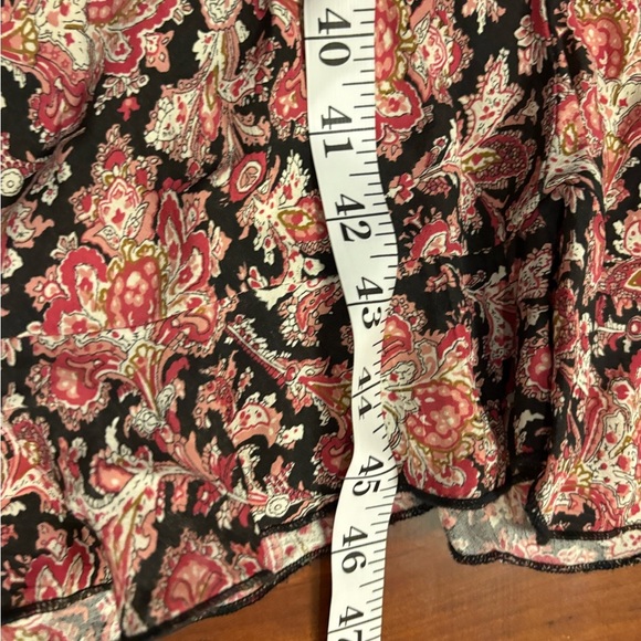 Rampage Y2K 90s Vintage Coquette Boho Floral Print Rayon Midi Dress Size 8-10 - Picture 14 of 16